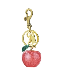 bijou de sac pomme rouge doré 2