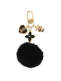 bijou de sac pompon rose 2