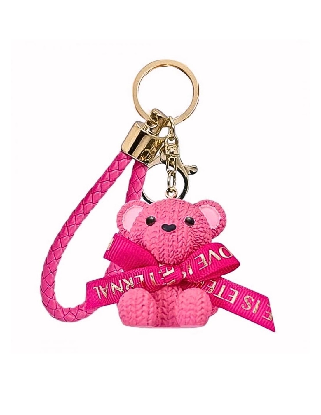 bijou de sac ours marron