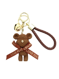 bijou de sac ours marron