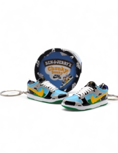 porte clés et boite ben & jerry