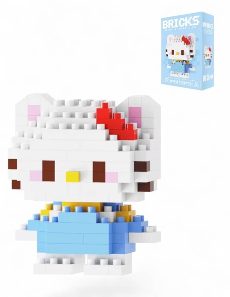 jeu de construction brique hello kitty