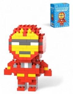jeu de construction brique iron man