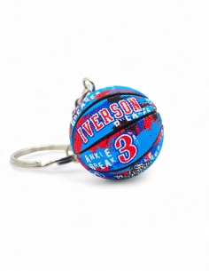 Porte-clé ballon Allan Iverson 2