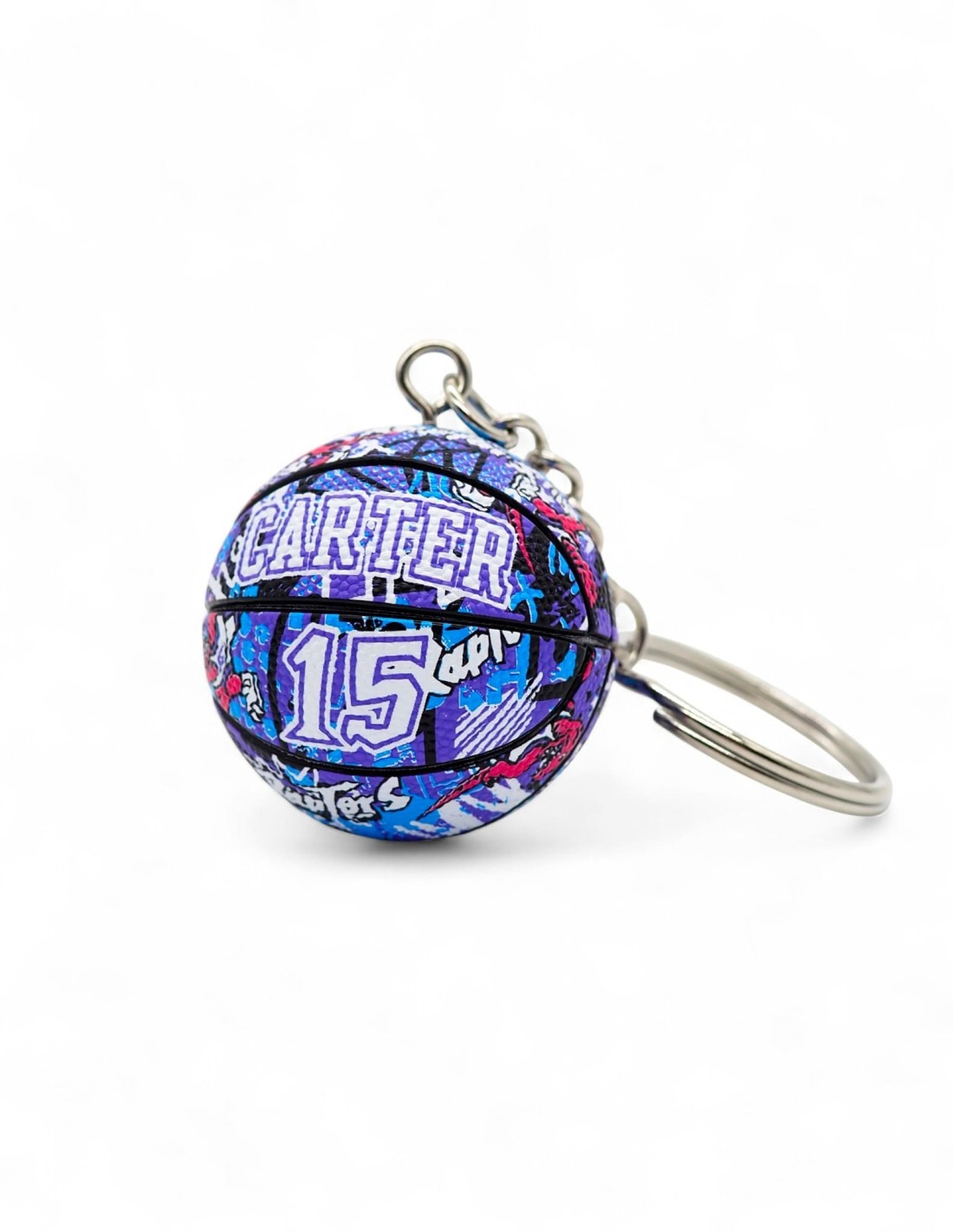 porte clé ballon de basketball vince carter