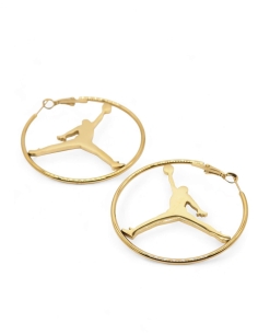 boucles d'oreilles logo jordan 2