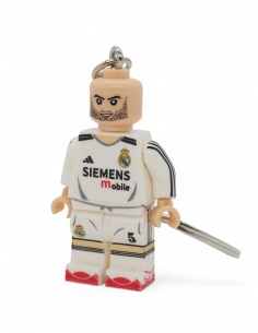 porte cle zidane france figurine 2