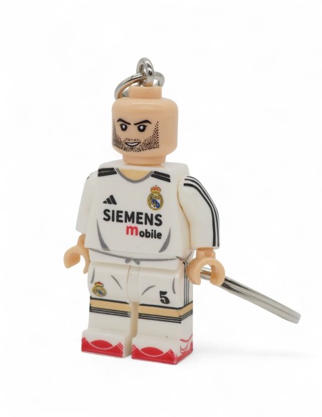 porte clé figurine zidane real madrid