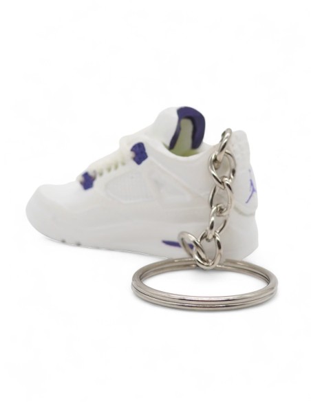 Porte-clé 3D Jordan 4 Metallic