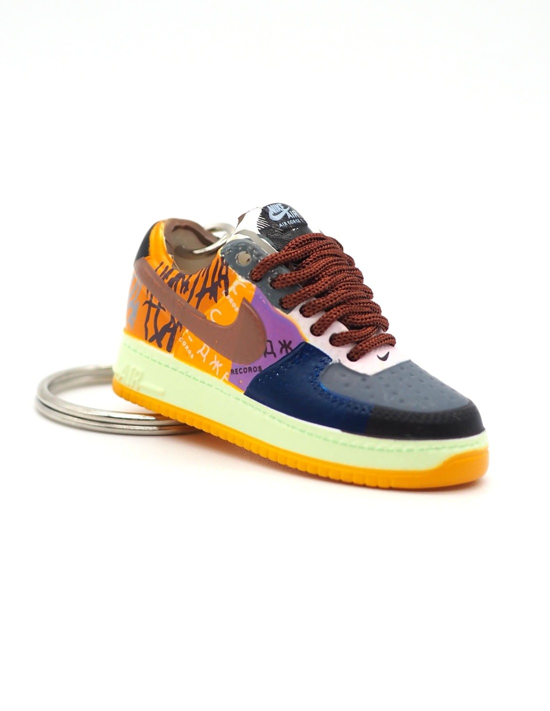 porte-clé nike air force 1 travis scott fossil