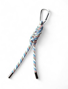 porte clé paracorde vert jaune rouge rasta 2