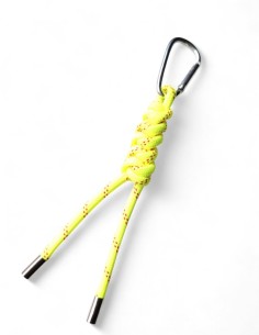 porte clé paracorde vert jaune rouge rasta 2