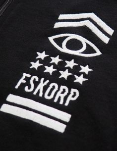 veste noire homme à capuche fskorp 2