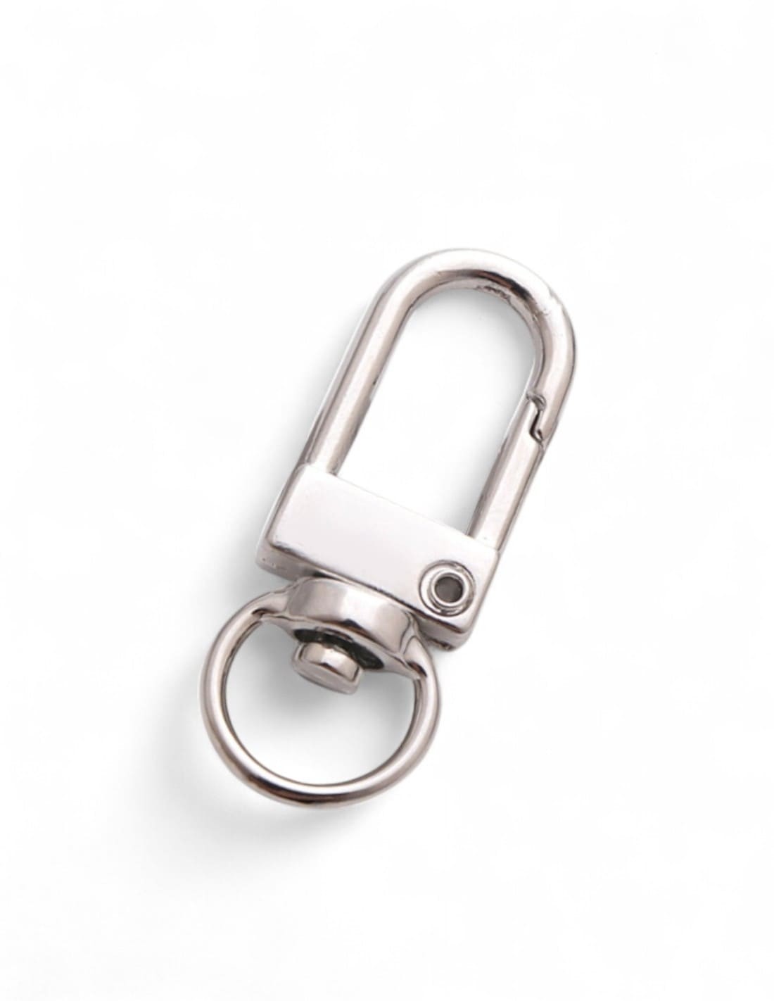 mousqueton pivotant metal arche dorée