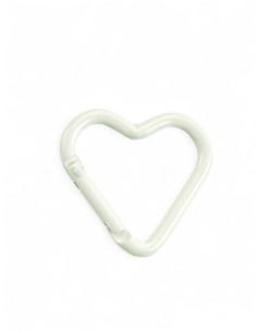 fermoir mousqueton coeur rose 2