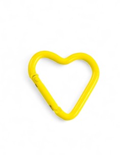 fermoir mousqueton coeur rose 2