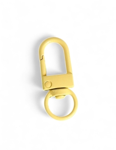 fermoir mousqueton pivotant vert 2