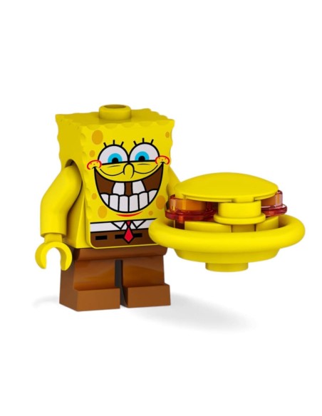mini figurine bob l'éponge burger