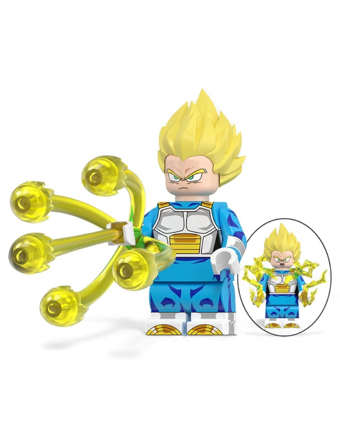 mini figurine vegeta super saiyan