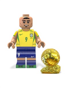 mini figurine ronaldo r9 brésil