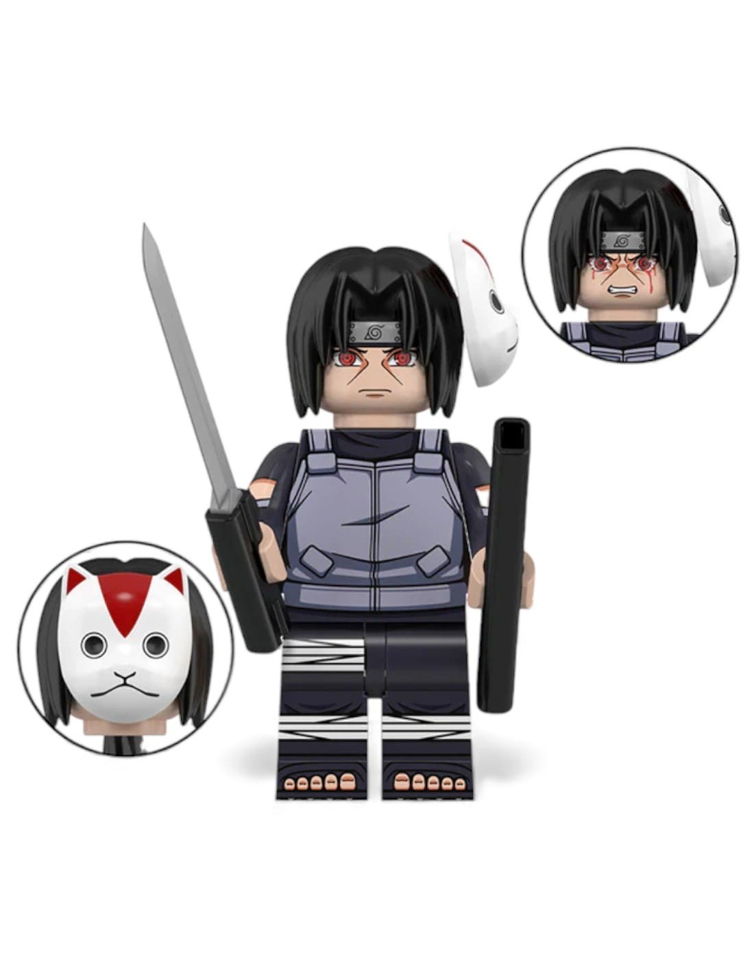mini figurine uchiha itachi anbu naruto
