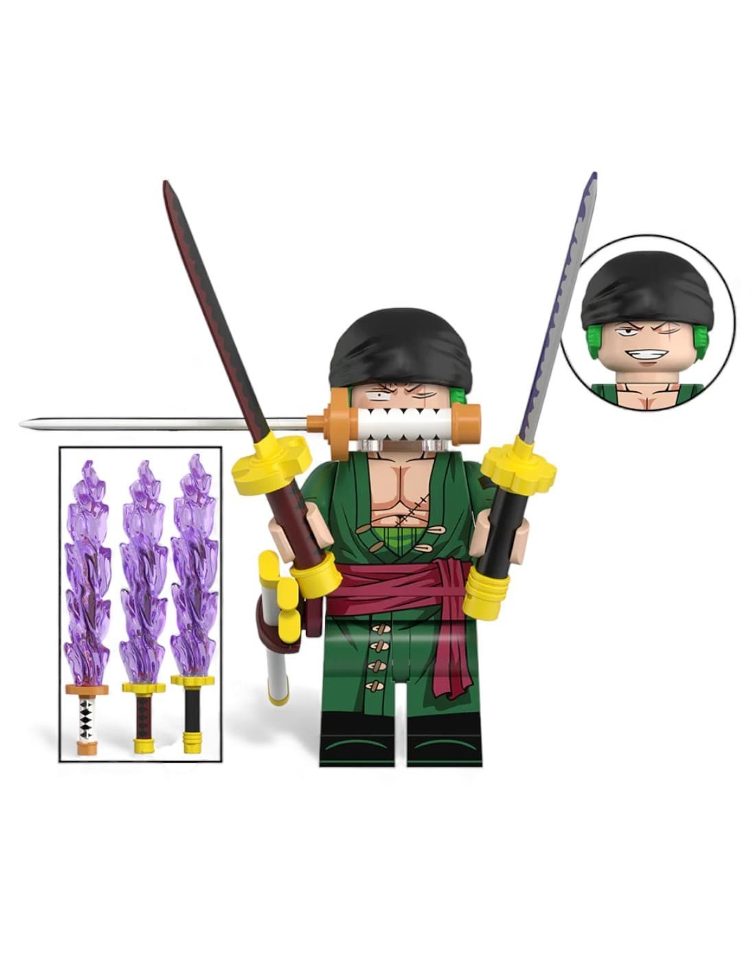 mini figurine zorro roronoa one piece