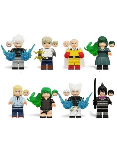 pack de mini figurines one punch man