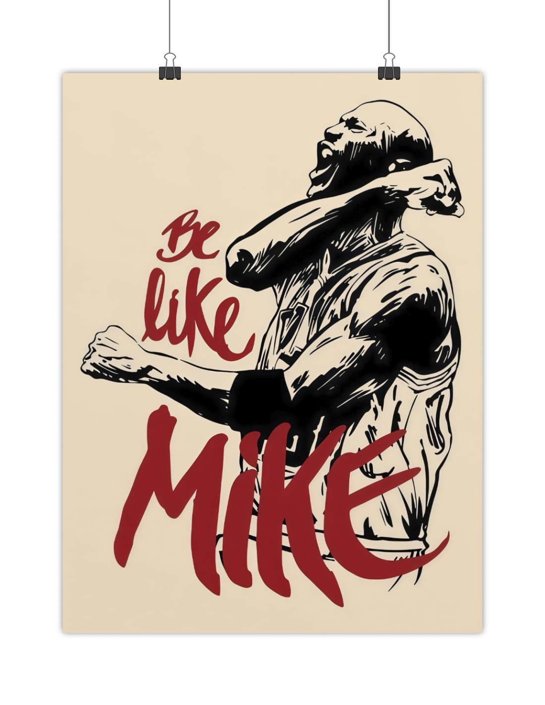 poster michael jordan be like mike