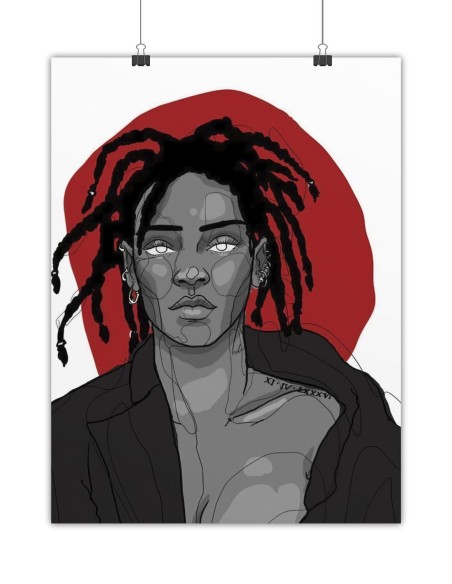 poster rihanna art