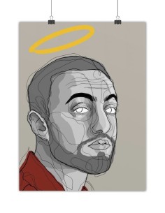 poster mac miller art