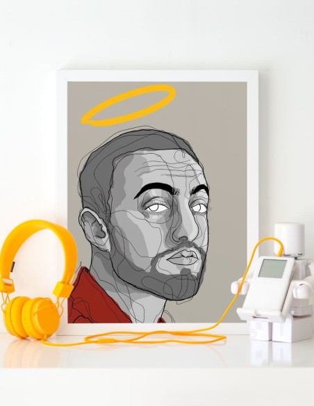 affiche mac miller art