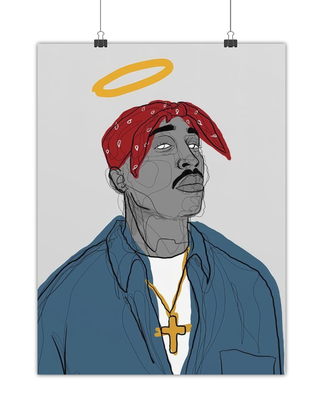 poster 2pac art