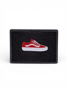 Pins Vans Old Skool rouge / blanc