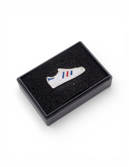 Pins Adidas Superstar bleu / rouge