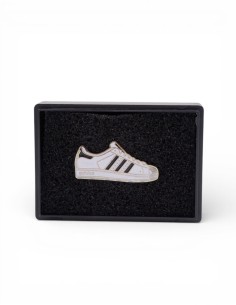 Pins Adidas Superstar blanc / noir