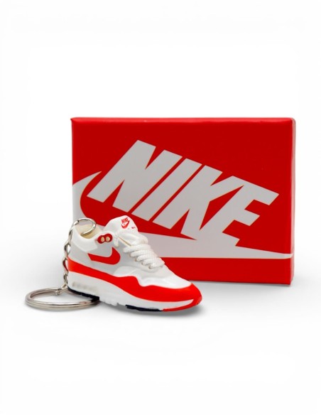 Pack Nike Air Max 1 OG Red Porte clé et mini boite
