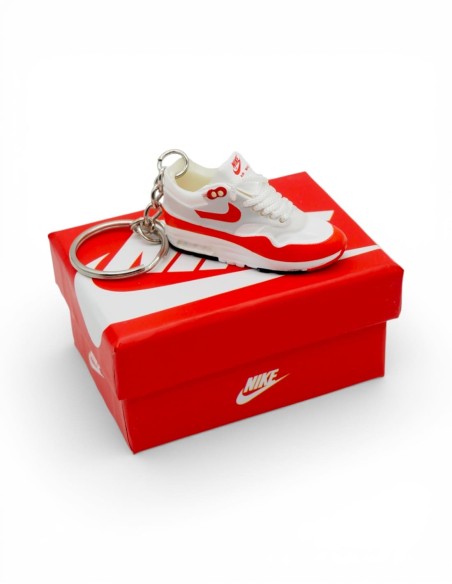 Pack Nike Air Max 1 OG Red (porte-clé + boite)