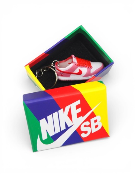 mini boite et porte clé nike dunk sb strangelove