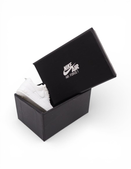 Pack Nike Air Force 1 White (porte-clé + boite)