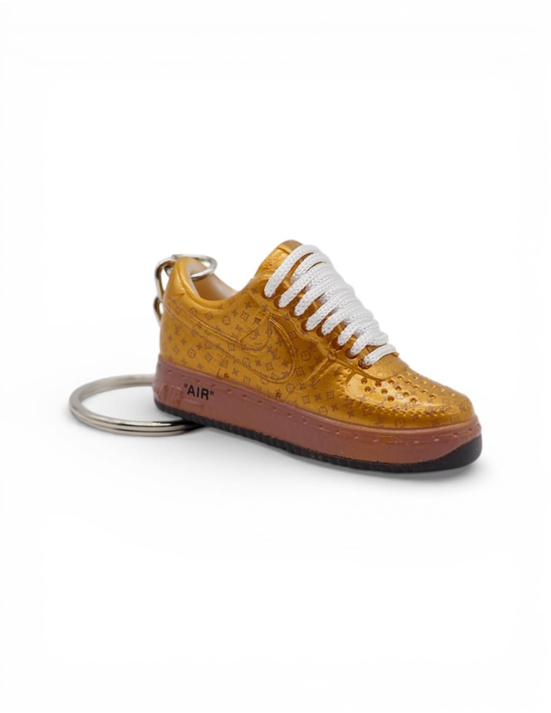 porte clé nike air force louis vuitton gold