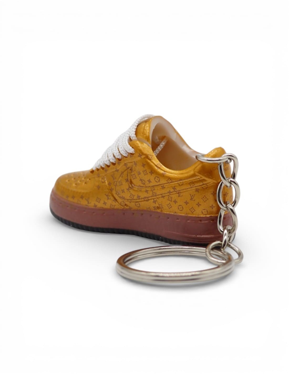 Porte clés Nike Air Force 1 Louis Vuitton Gold