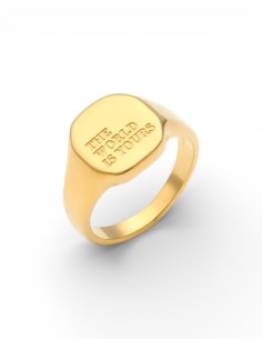 chevalière scarface tony montana the world is yours