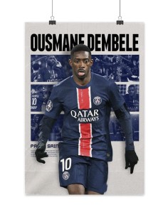 poster ousmane dembele psg