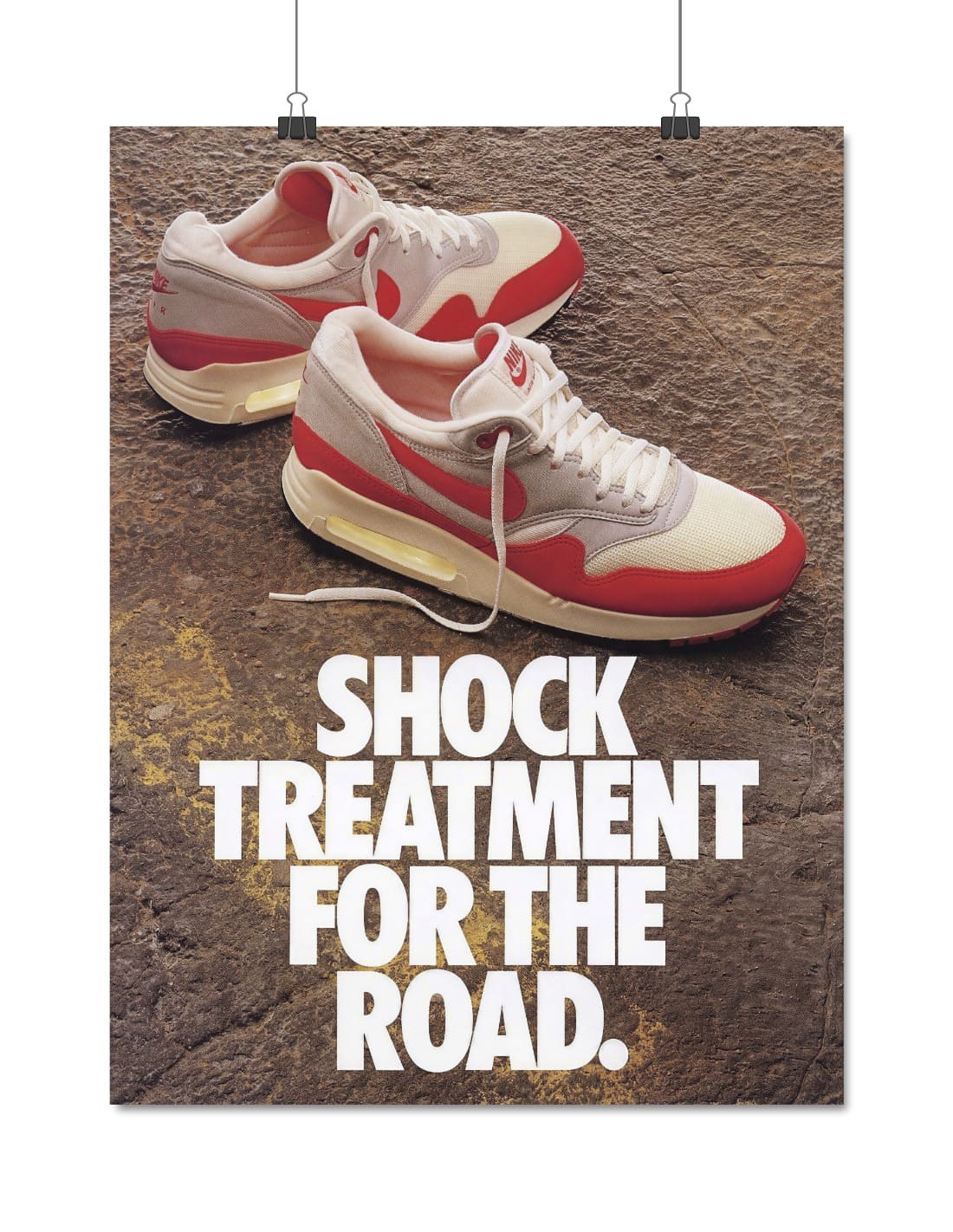 poster nike air max 1 og publicité vintage