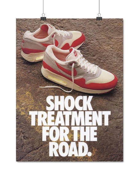 poster nike air max 1 og publicité vintage