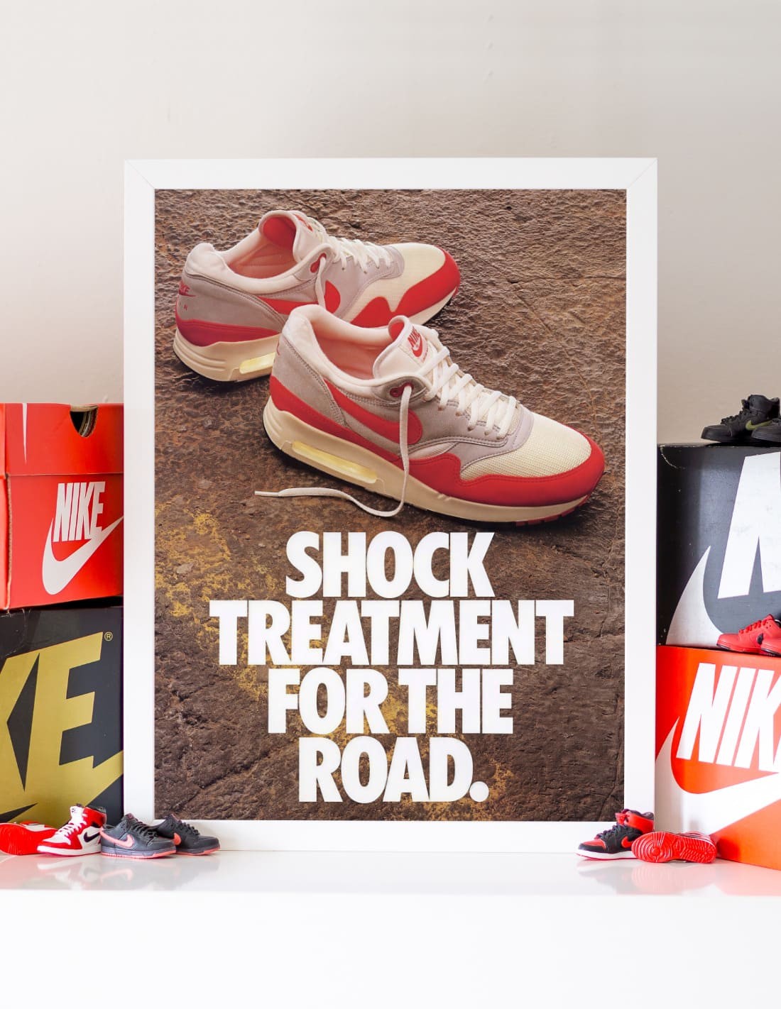 affiche nike air max 1 og publicité retro