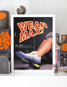 poster nike air max 95 neon og wear max publicité 2