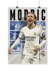 poster modric real madrid