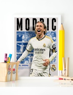 poster modric real madrid 2
