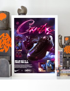 poster nike air max 95 corteiz rose violet 2